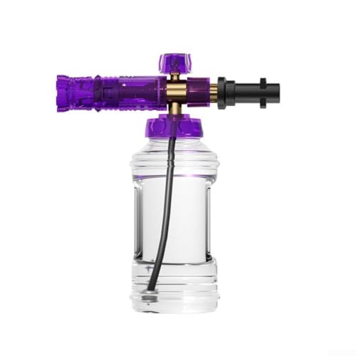 EXTRWORY 1000 ml Autowaschschaumsprüher Hochdruck-Reinigungsflasche mit verstellbarer Düse für Auto, Motorrad, SUV, LKW, Auffahrt (D) von EXTRWORY