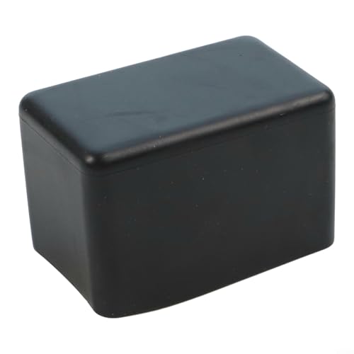 EXTRWORY 12 Stück Stuhlbeinkappen, Schutzkappen, Möbel, Gummi, rechteckig, schwarz, PVC-Socken, Schutz für Boden, Wohnzimmer (30 x 50 mm) von EXTRWORY