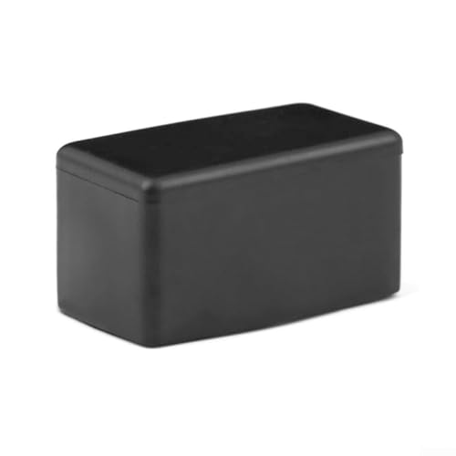 EXTRWORY 12 Stück Stuhlbeinkappen, Schutzkappen, Möbel, Gummi, rechteckig, schwarz, PVC-Socken, Schutz für Boden, Wohnzimmer (40 x 60 mm) von EXTRWORY