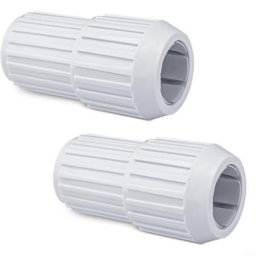 EXTRWORY 2 Stück Pool Pole Ersatz Connector Cam Adapter Snug Fit für Poolreinigung Wartung 32 mm 28 mm von EXTRWORY