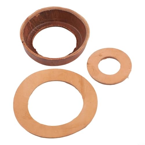 EXTRWORY 2-teiliges Ersatzkolben-Set Typ 75 Handpumpen Lederdichtung Rindsleder Gusseisen Braun Grau-Schwarz Wassersysteme Gartenbrunnen EXTRWORY 2-teiliges Ersatzkolben-Set Typ 75 Handpumpen Lederdichtung Rindsleder Gusseisen Braun Grau-Schwarz Wassersysteme Gartenbrunnen von EXTRWORY