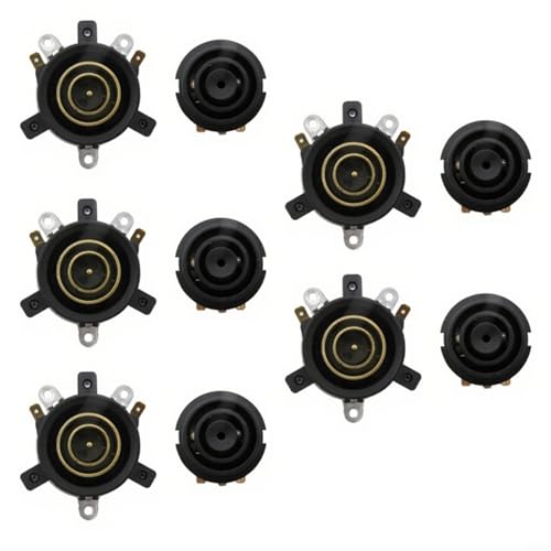 EXTRWORY 5 Set Wasserkocher Basis Thermostat Anschluss Elektrischer Wasserkocher Schnelle Heizung Thermostat Koppler Temperaturregelung oben unten passende Teile (4) von EXTRWORY