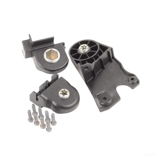EXTRWORY Alanmoship Scheinwerfer-Halterung vorne links Reparatursatz für Mercedes R-Klasse W251 2006–2011 mit schwarzen ABS-Außenersatzteilen von EXTRWORY