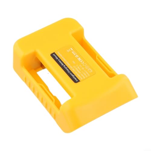 EXTRWORY Batterieadapter für Dewalt 18 V Typ C tragbares Ladegerät Stromwandler PC Gelb Schwarz Outdoor für Arbeitsplatz (gelb) von EXTRWORY