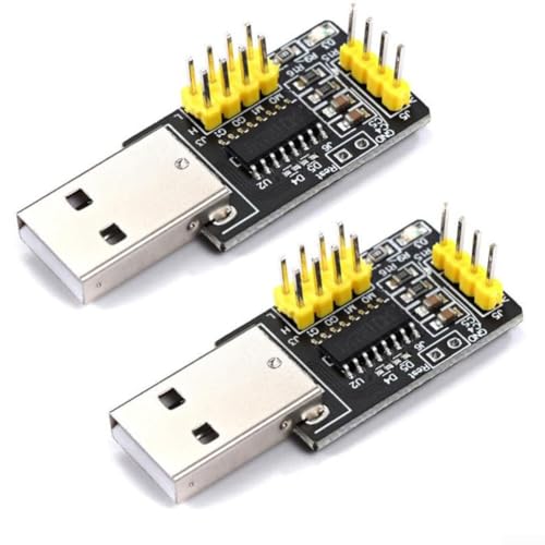EXTRWORY CH9329 USB-HID-Konvertermodule für UARTTTL zu USB HID Konvertierung ohne Treiber, entworfen für Gaming und eingebettete Steuerungsprojekte, 2 Stück von EXTRWORY