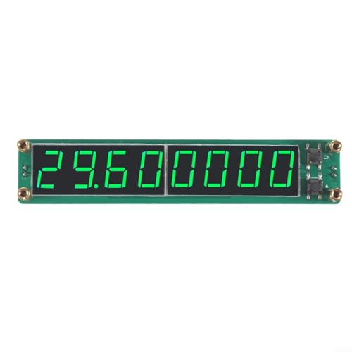 EXTRWORY Digitales HF-Frequenzmessgerät für PLJ-8LED-R 0,1 MHz - 2,4 GHz Signalzähler LED-Display Kompakter Zweik präzise Messung Elektronik Labortest (grün) von EXTRWORY