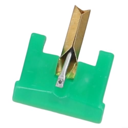 EXTRWORY Ersatznadel für Technics EPS270D EPS270C/II EPS290C EPS405C EPS440C Aluminium Freischwinger Spitze Grün (2 Stück) von EXTRWORY
