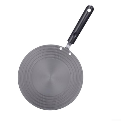 EXTRWORY Küchenherd Wärmeverteilungsplatte Kochschutz Auftaubrett Wärmeverteiler für Töpfe und Pfannen (28 cm (3 mm)) von EXTRWORY