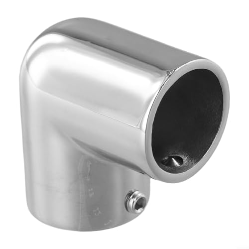 EXTRWORY Marine Rohrgelenk Boot Handlauf Rohrverbinder Deck Hardware Ellenbogen Rohr Gelenk für Yacht 22 25 30 mm 316 Marine Grade Edelstahl (25 mm) von EXTRWORY
