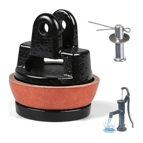 EXTRWORY Modell 75 Gartenpumpe Handpumpe Ersatzkolben mit Gusseisenkörper und Lederdichtung plus extra Stift für lang anhaltende Pumpenleistung EXTRWORY Modell 75 Gartenpumpe Handpumpe Ersatzkolben mit Gusseisenkörper und Lederdichtung plus extra Stift für lang anhaltende Pumpenleistung von EXTRWORY