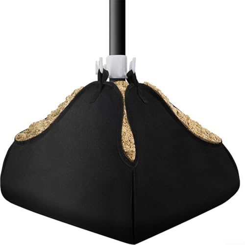 EXTRWORY Outdoor Schirmständer Gewicht Tasche Sandanker Stabilisator mit verstellbarem Haken Kragen für Strand Garten Terrasse Sonnenschirm mit 4 Griffen für Stange 2,8-3,7 cm von EXTRWORY