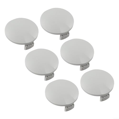 EXTRWORY RAC122 Spulenabdeckungs-Set für RLT-Trimmer, einschließlich RLT4027, RLT4125, RLT5027 und 5132002670 Modellnummern, zuverlässige Teile für Rasentrimmwerkzeuge (6 Stück) von EXTRWORY