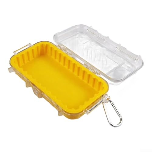 EXTRWORY Robuste wasserdichte Kameratasche aus ABS mit staubdichtem, versiegeltem Design, ideal für Outdoor-Abenteuer und Schutz von Wanderausrüstung (gelb) von EXTRWORY
