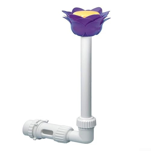 EXTRWORY Schwimmbadbrunnen Wasserfall Spray mit Blumenform Einstellbarer Streuabstand für oberirdischen Inground Pool Teich Outdoor von EXTRWORY