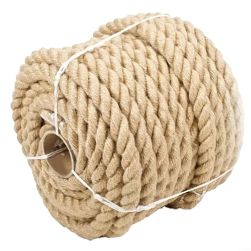 EXTRWORY Sisal-Seil Natur-Sisal-Garn 12mm Hanf-Seil Schnur Kunsthandwerk Dekoratives Hanfseil,für Heimwerkerarbeiten, Bündelung und Dekoration von EXTRWORY