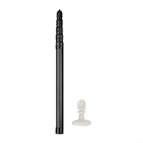 EXTRWORY Tarp Poles, Carbon Fiber Tarp Poles, Adjustable Camping Canopy Shelter Markise Tent Rod Lightweight For Outdoor Hiking Black(2.3 meter) von EXTRWORY