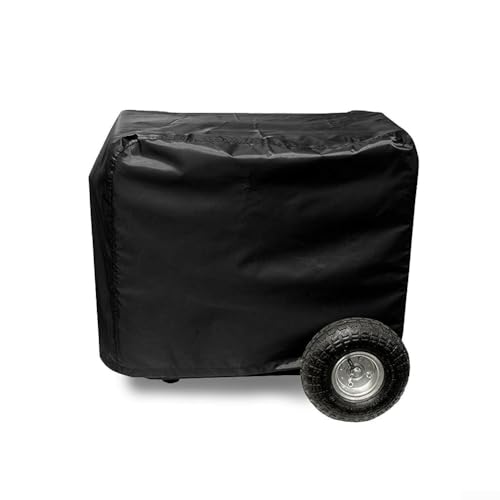 EXTRWORY Tragbare Generatorabdeckung, wasserdicht, Oxford-Stoff, Sonnenschutz, wetterbeständig, mit Kordelzug, passend für Outdoor-Camping (81 x 61 x 61 cm) von EXTRWORY