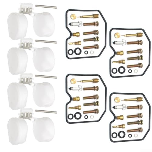 EXTRWORY Vergaser-Reparatursatz für ZL1000 A Eliminator 1987 Float Kunststoff Metall Gummi 4 Set EXTRWORY Vergaser-Reparatursatz für ZL1000 A Eliminator 1987 Float Kunststoff Metall Gummi 4 Set von EXTRWORY