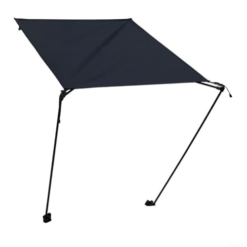 EXTRWORY Verstellbarer Klappstuhl, leicht, für Outdoor-Aktivitäten (schwarz) von EXTRWORY
