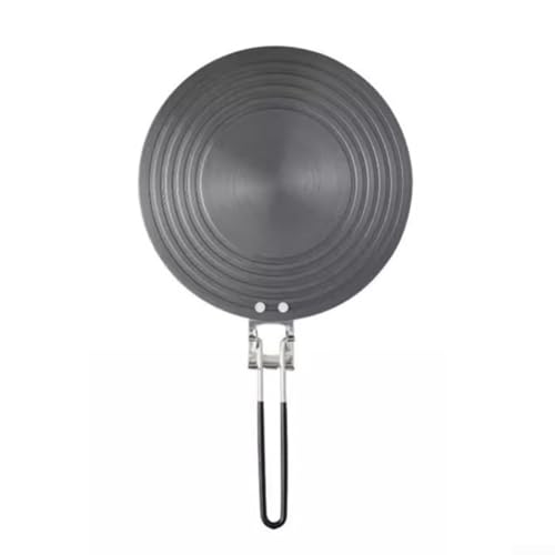 EXTRWORY Wärmeleitplatte, Küchenherd, Wärmetransferscheibe, Topfschutz, Auftauplatte für 24 cm/28 cm Töpfe Kochgeschirr (24 cm) von EXTRWORY