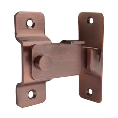 Edelstahl-Türriegel, 90-Grad-Winkel-Design für sichere Türverriegelung und Privatsphäre, mit stabilen Senkkopfschrauben und rostfreier Oberfläche von EXTRWORY