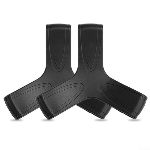 Flossen Befestigungsriemen mit Dreieck-Design, Silikonmaterial für erhöhte Haltbarkeit (XL (L(39-41) schwarz) von EXTRWORY