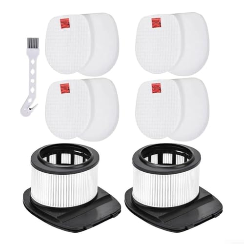 Für Shark Akku-Staubsauger-Filter-Set für IZ400, IZ420, IZ400UK mit 2 Ersatzfiltern, 4 Schaumstoff- und Filzfiltern und Reinigungsbürste zur Unterstützung der Staubentfernung und Wartung Für Shark Akku-Staubsauger-Filter-Set für IZ400, IZ420, IZ400UK mit 2 Ersatzfiltern, 4 Schaumstoff- und Filzfiltern und Reinigungsbürste zur Unterstützung der Staubentfernung und Wartung von EXTRWORY
