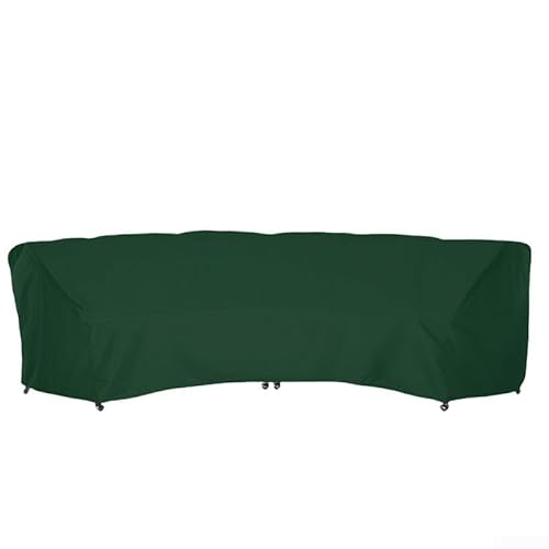 Gebogener Sofabezug für den Außenbereich, 210D-Material sorgt für Langlebigkeit und Schutz (305 x 99 x 91 cm) von EXTRWORY