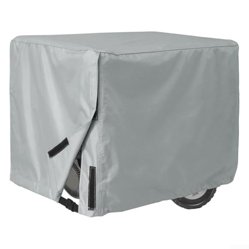 Generatorabdeckung zum Schutz vor Regen und Staub, passend für 5500 15000 Watt Generatoren, anpassbare sichere Passform (61 x 45,7 x 45,7 cm) von EXTRWORY