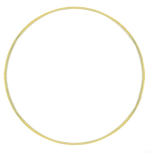 Goldener Metallreifen für einzigartige Girlanden-Dekorationen, ideal für Hochzeiten, Partys und Feiertage (3) von EXTRWORY