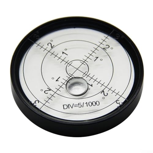 Horizontale Wasserwaage aus Metall, 60 x 10 mm, Edelstahl, lange Lebensdauer, zum Nivellieren von Billardtischen, Stereo-Plattenspielern und Geräten, Weiß/Silber (A) von EXTRWORY