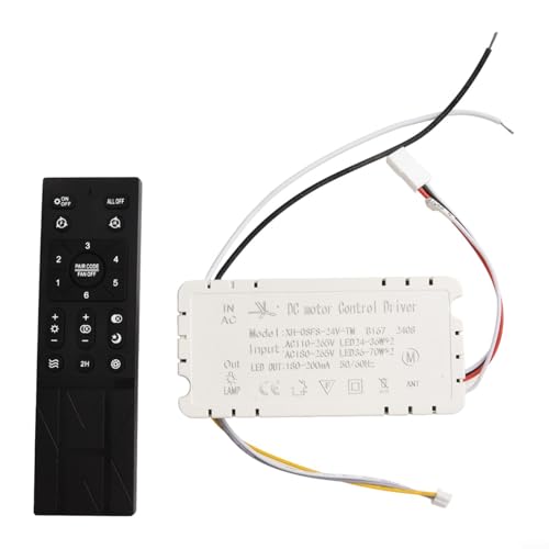 Kabelloser Deckenventilator Fernbedienung Kit Deckenventilator Pendelleuchte Controller zum Einstellen von Windgeschwindigkeiten Variable Frequenzsteuerung von EXTRWORY