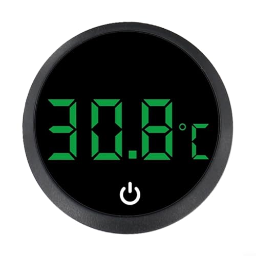 Kabelloses Thermometer mit LED-Display für Aquarien, mühelose Temperaturüberwachung (Celsius) von EXTRWORY