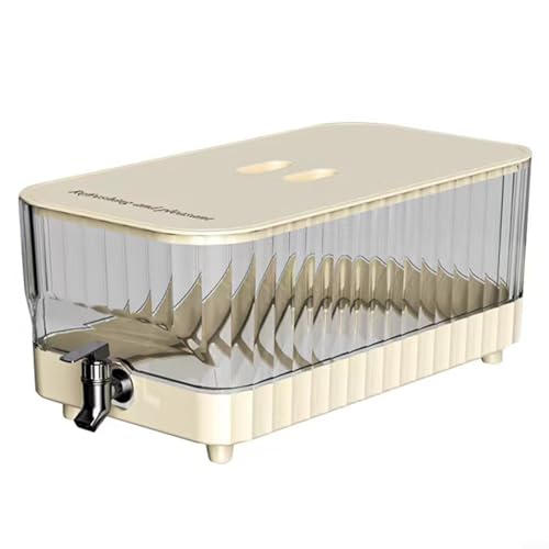Kühlschrank-Getränkespender mit Wasserhahn, ideal für Eistee, Limonade und mehr (A) von EXTRWORY