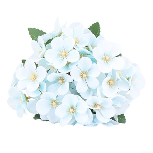 Lebensechte Begonien-Blumendekoration, perfekte Ergänzung für Ihr Wohnzimmer oder Hochzeits-Setup (blau) von EXTRWORY