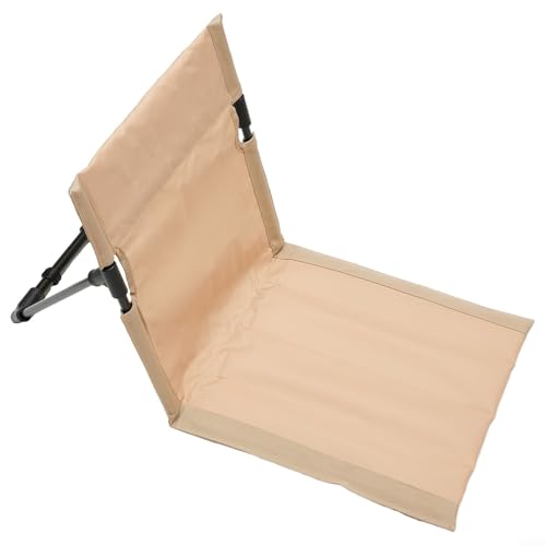 Leichter faltbarer Strandkorb mit ergonomischer Rückenlehne für bequemen Außenbereich (Beige) von EXTRWORY