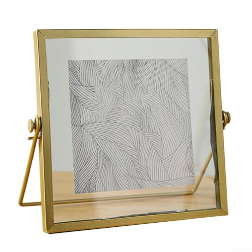 Moderner Metallrahmen, schwebendes Design zur Präsentation Ihrer Lieblingsbilder mit Stil (schwarze 17,8 cm Halterung) von EXTRWORY