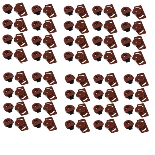 Schrank-Schiebetür-Zahnrad und Schiebetürführung, Möbel-/Kleiderschrank-Rollen (40 Paar) von EXTRWORY