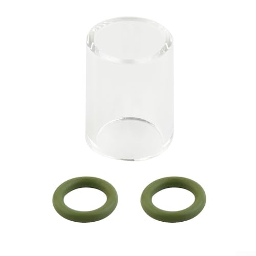 Transparente WIG-Glas-Topfdüse für WP917182026 Verbrauchsmaterialien, langlebiges Material (8) von EXTRWORY