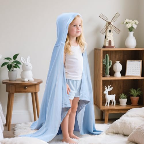 EXTSUD 3 Stück Baby Handtuch Kapuze, 70X140cm Kapuzenhandtuch 100% Bio-Baumwolle Badetuch mit Kapuze Badeponcho für Babybaden Kleinkinder EXTSUD 3 Stück Baby Handtuch Kapuze, 70X140cm Kapuzenhandtuch 100% Bio-Baumwolle Badetuch mit Kapuze Badeponcho für Babybaden Kleinkinder von EXTSUD