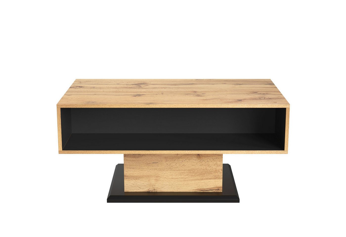EXTSUD Couchtisch Schrank mit Eine grifflose Schublade, ein Staufach und Heckstaufach, Beidseitige Aufbewahrung Büro Wohnzimmer, Couchtisch großer Stauraum. EXTSUD Couchtisch Schrank mit Eine grifflose Schublade, ein Staufach und Heckstaufach, Beidseitige Aufbewahrung Büro Wohnzimmer, Couchtisch großer Stauraum. von EXTSUD