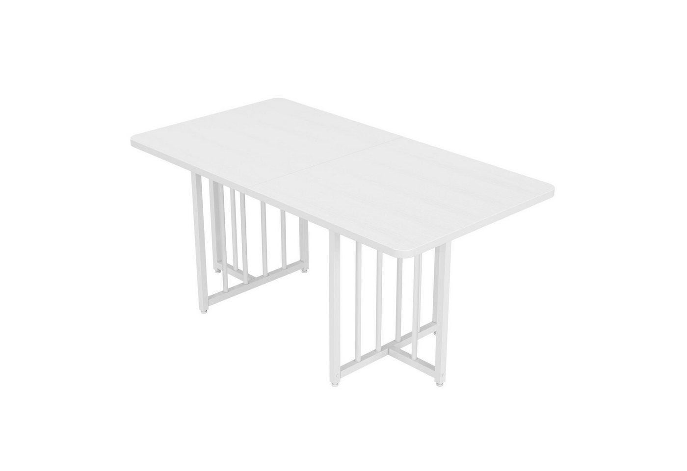 EXTSUD Esstisch 158 x 76 x 75 cm Moderner Design-Esstisch,nicht klappbar, Breite 76 cm von EXTSUD