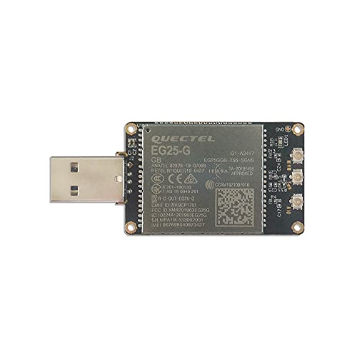 EXVIST 4G LTE USB-Dongle W/EG25-G LCC IoT/M2M optimiertes LTE Cat 4 Modul SIM-Kartenslot GPS für Global von EXVIST