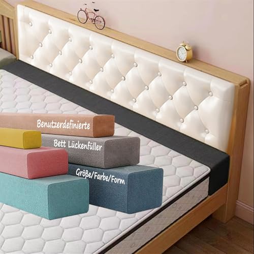 EXZFW Individuelle Größe/Form/Farbe Bettlückenfüller Nach Maß lückenfüller matratze matratzenverlängerung Liebesbrücken Twin-zu-Einzel-/Doppel-/Kingsize-Bett schließt die Lücke,Liebesbrücken von EXZFW