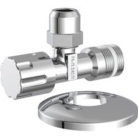 Eyckhaus - kirchhoff Eckventil, 1/2AG x x 3/8AG x 10 mmQ, mit Schubrosette selbstdichtend von EYCKHAUS