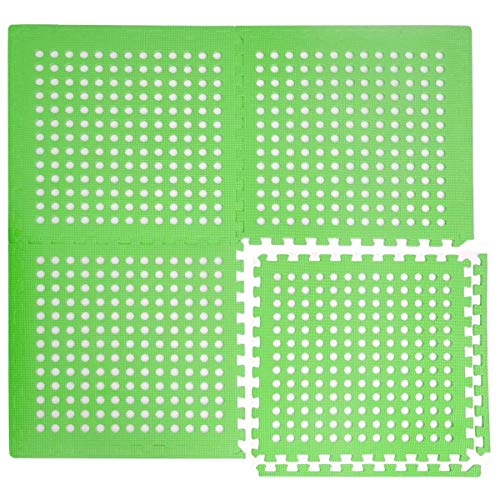 EYEPOWER 4 Große Matten: 1,59m² Poolunterlage - 62 x 62 x 1cm Dicke Poolmatte - Pool Unterlage- Platten für Pool Schutzmatte unter Pool Bodenmatte, Outdoor EYEPOWER 4 Große Matten: 1,59m² Poolunterlage - 62 x 62 x 1cm Dicke Poolmatte - Pool Unterlage- Platten für Pool Schutzmatte unter Pool Bodenmatte, Outdoor von EYEPOWER