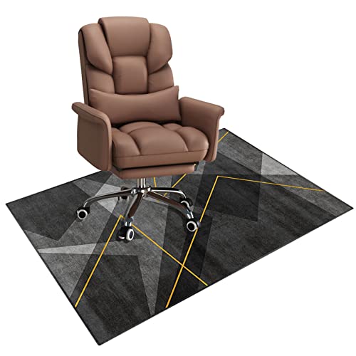 EYEWEB Gaming-Stuhl-Unterlage, Fußbodenschutz für Bürostuhl, Gaming Bodenschutzmatte für Gaming- und Bürostühle, Schreibtischstuhl Unterlage, Bodenschutzmatte für Hartböden, 70 x 100cm von EYEWEB