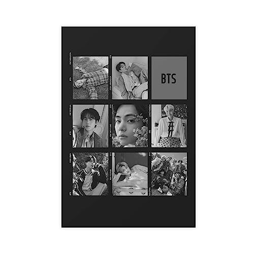 EYEZER BTS Jungkook Poster 1 Leinwand Poster Schlafzimmer Dekor Sport Landschaft Büro Zimmer Dekor Geschenk ungerahmt 30 x 45 cm von EYEZER