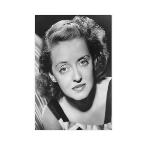 EYEZER Bette Davis – Retro-Schauspieler-Poster, Leinwand, Poster, Schlafzimmer, Dekoration, Sport, Landschaft, Büro, Raumdekoration, Geschenk, ungerahmt, 30 x 45 cm EYEZER Bette Davis – Retro-Schauspieler-Poster, Leinwand, Poster, Schlafzimmer, Dekoration, Sport, Landschaft, Büro, Raumdekoration, Geschenk, ungerahmt, 30 x 45 cm von EYEZER