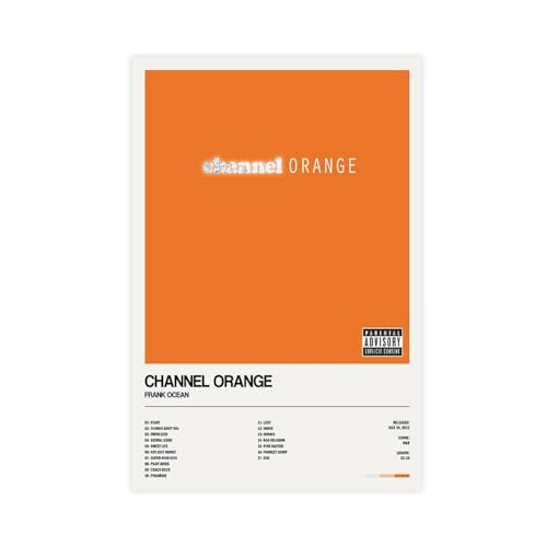 EYEZER Channel Orange – Musikalbum-Poster, Leinwand, Poster, Schlafzimmer, Dekoration, Sport, Landschaft, Büro, Raumdekoration, Geschenk, ungerahmt, 30 x 45 cm EYEZER Channel Orange – Musikalbum-Poster, Leinwand, Poster, Schlafzimmer, Dekoration, Sport, Landschaft, Büro, Raumdekoration, Geschenk, ungerahmt, 30 x 45 cm von EYEZER